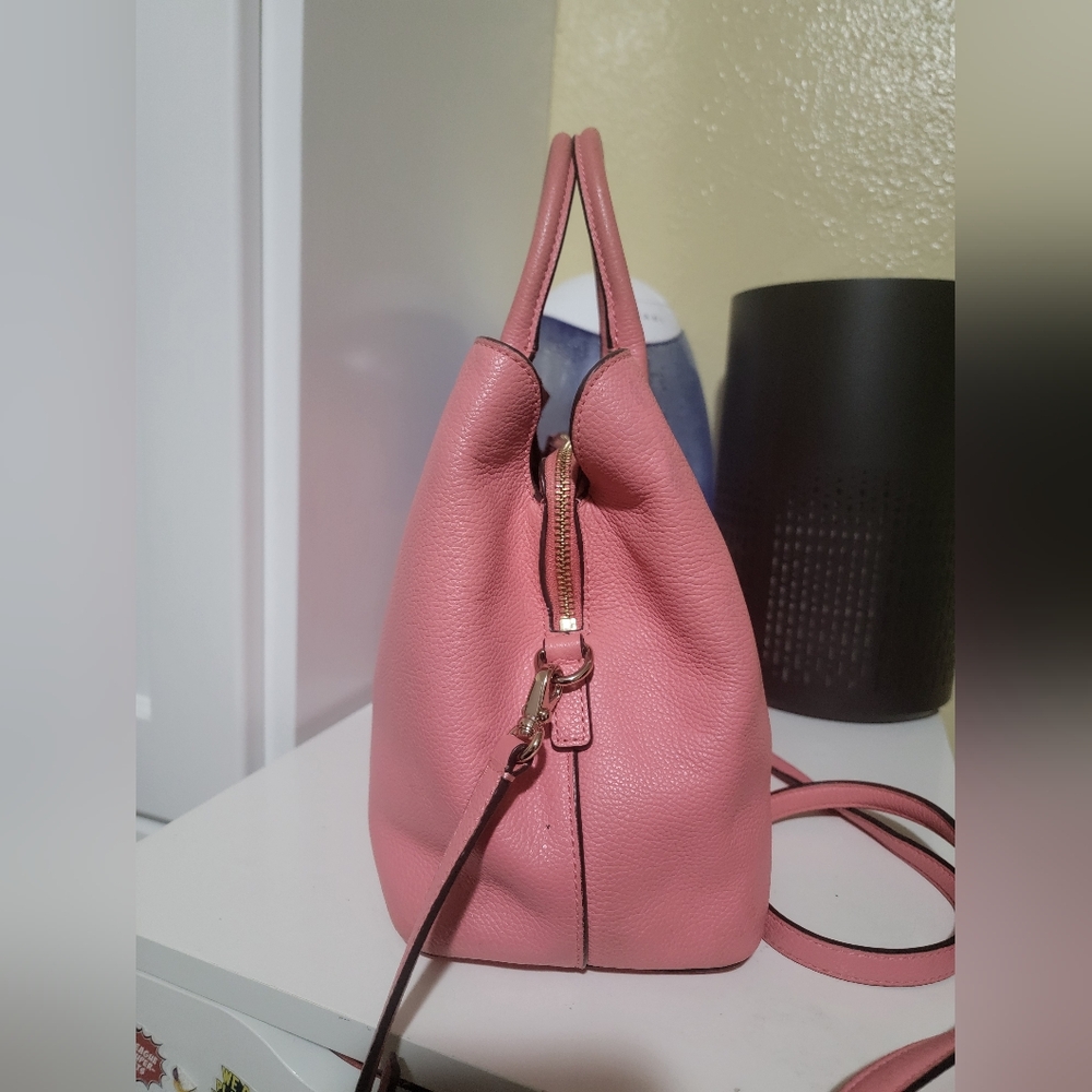 Kate Spade Larchmont Avenue Evangelie Leather Handbag - Picture 6 of 16